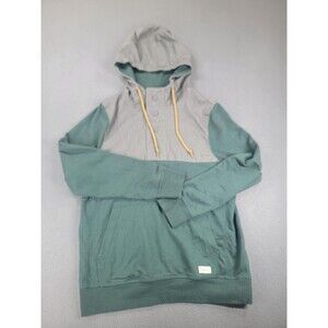 Dravus Hoodie Pullover Mens Small‎ Button Hooded Sweatshirt Skate Casual Skater